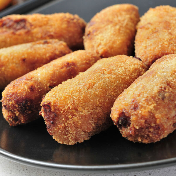 Croquetas veganas de boletus