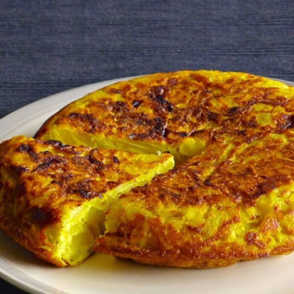 Tortilla de patatas con setas